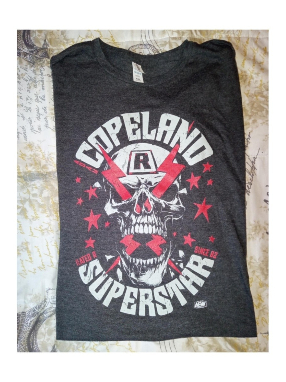 Adam Copeland "Rated R Superstar" Tee, XXL — AEW Crate Exclusive
